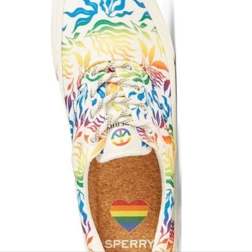 Mens Sperry Striper CVO White Multi